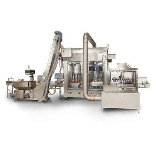 Dreh-Abfüllmaschine - HEMA SENSI - SYNERLINK - automatisch / für Flaschen / für Gläser