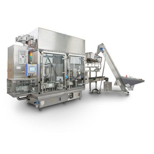 Automatische Füllmaschine HEMA VOLUF SYNERLINK für Flaschen / für