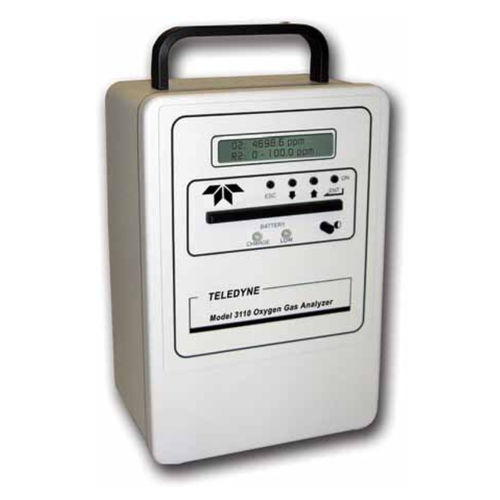 Sauerstoffanalysator - 3110 series - Teledyne Analytical Instruments - Spuren / tragbar / kompakt