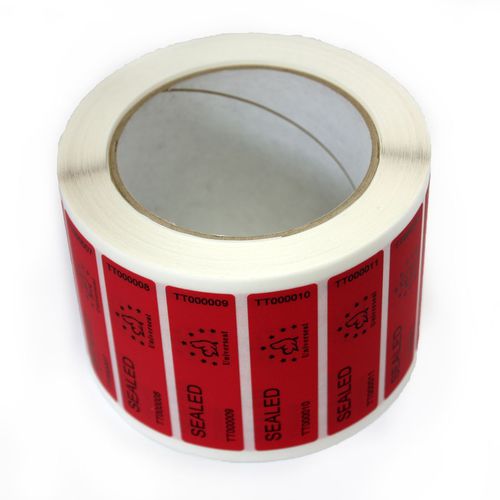 Thermotransferetikett - UV003-S-RES-R - Universeal (UK) Ltd - Sicherheit / selbstklebend / fälschungssicher