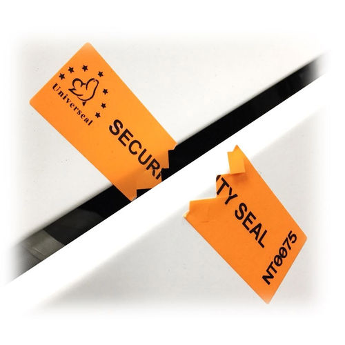 Thermotransferetikett - UV003-S-EBNRES-O - Universeal (UK) Ltd - Sicherheit / selbstklebend / fälschungssicher
