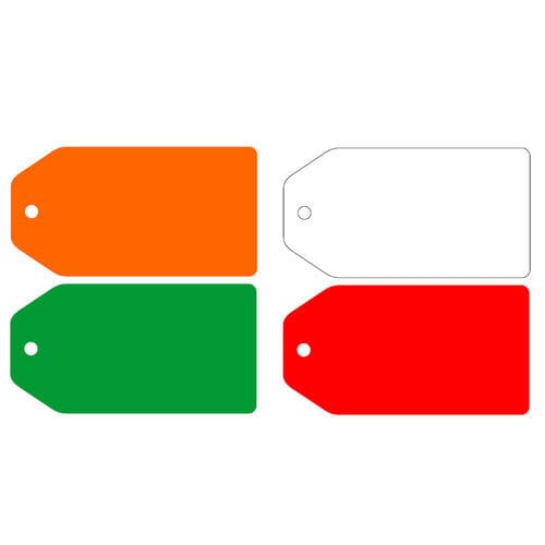 Kennzeichnungsetikett - UVTAG500-190100 - Universeal (UK) Ltd - selbstklebend / Inspektion / Polypropylen