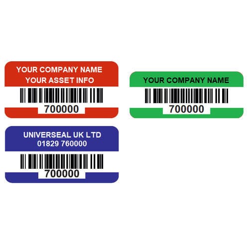 Kennzeichnungsetikett - UVLBLDP - Universeal (UK) Ltd - Strichcode / selbstklebend / selbstklebend