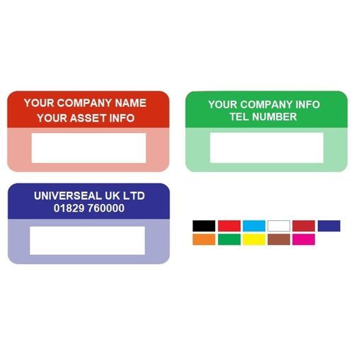 Kennzeichnungsetikett - UVLBLWS - Universeal (UK) Ltd - bedruckbar / bedruckt / selbstklebend