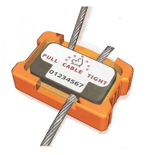 Sicherheits-Kabelplombe / Kunststoff - UVFL500S - Universeal (UK) Ltd - für Container / für Anhänger / für Fahrzeuge