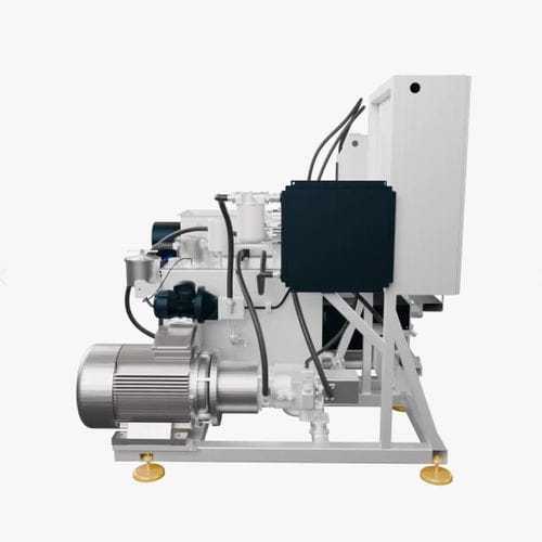 Holz-Brikettierpresse - BP-500 - "UMP Technika" UAB - für Müll / hydraulisch