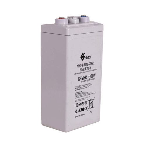 Ventilgeregelte Batterie - GFMHR series - Shoto / Shuangdeng Group Company Limited - Block / 2 V / für USV
