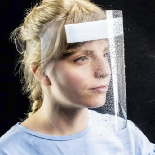 Einweg-Gesichtsschutzschild - PPE - Stäger Verpackungen GmbH - UV / medizinisch