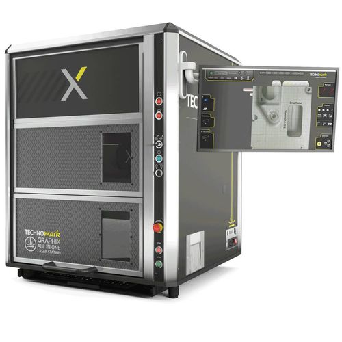 Faserlaser-Markierarbeitsplatz - Graphix  - Universal Marking Systems - Metall / kompakt / Industrie