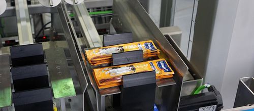 Horizontaler Kartonpacker - FlexLine - A+F Automation + Fördertechnik GmbH - Roboter / für Lebensmittel / für Getränke