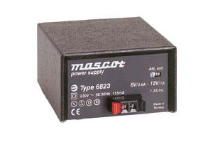 Tischnetzteil - 12 W, 5 - 12 V | 6823  - Mascot - AC/DC / einstellbar