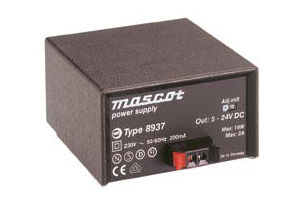 Tischnetzteil - 18 W, 5 - 24 V | 8937  - Mascot - AC/DC / einstellbar