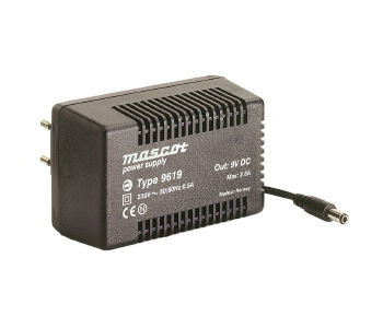 Steckernetzteil - 40.8 W, 12 - 24 V | 9819 	   - Mascot - AC/DC / Schaltnetzteil / für medizinische Anwendungen