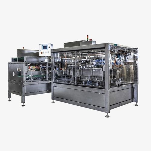 Horizontaler Kartonpacker Traypacker - Carpentier Packaging GmbH - automatisch / für Schüttgüter / für Tiefkühlprodukte