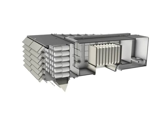 Schalldämpfer für Belüftung - Camfil - für Turbine / Luft