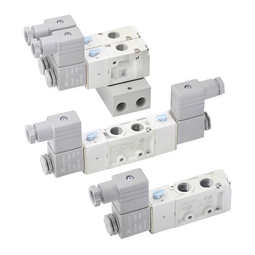 Pneumatik-Wegeventil / Schieber - MVSC-220 - Mindman Industrial - magnetbetrieben / 3/2-Wege / 5/2-Wege