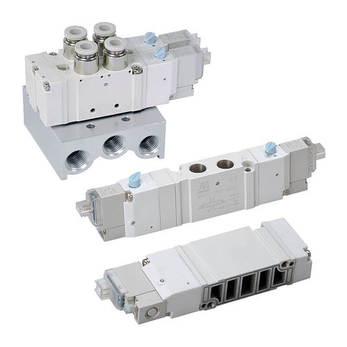 Pneumatik-Wegeventil / Schieber - MVSY-156 - Mindman Industrial - magnetbetrieben / 5/2-Wege / 5/3-Wege