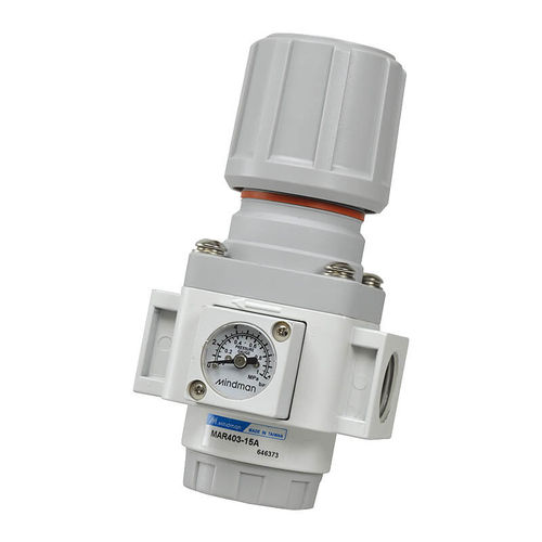 Luftdruckregler - MAR403 - Mindman Industrial - einstufig / Industrie / mit Manometer