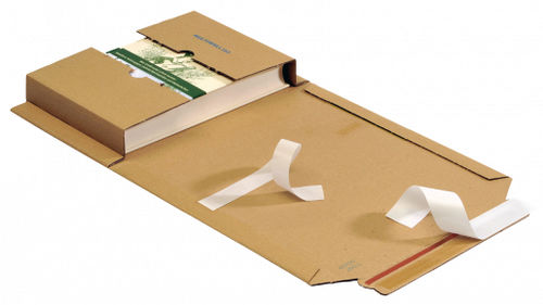 Kartonverpackung - MULTIWELL series - DREI V GmbH - Umschlag / für Bücher / zusammenklappbar