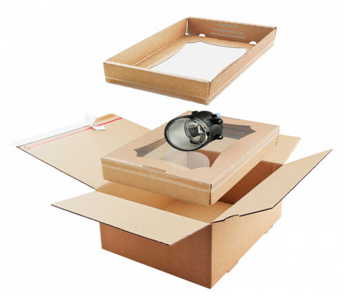 Wellpappe-Verpackung - EASYSNAP - DREI V GmbH - Umschlag / zusammenklappbar