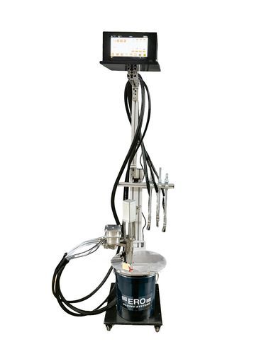Magnetisch-induktiver Klebstoff-Auftragsmaschine - ERO-S - ERO Gluing Systems - mit Einspritzsystem / mit Touchscreen