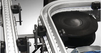 Kettenförderer - EURO-flex 55 - Euroflex GmbH - horizontal / vertikal / Transport