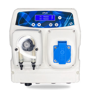 Schlauchpumpe - eTwin S - Etatron D.S. - für Chemikalien / elektrisch / stationär