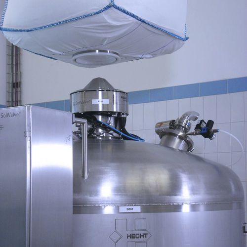 Ventil für Big Bag - SoliValve® - Hecht Technologie GmbH - für Feststoff / zum Füllen / Hohlstrahl