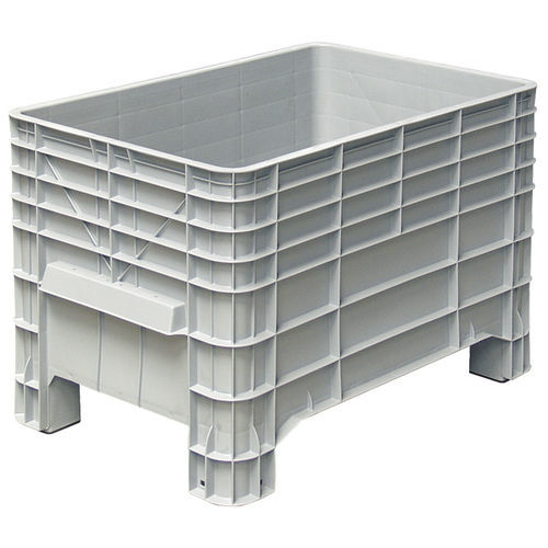 Kunststoff-Palettenbox - 2060-670-4FGG - Kiga GmbH - mit Deckel