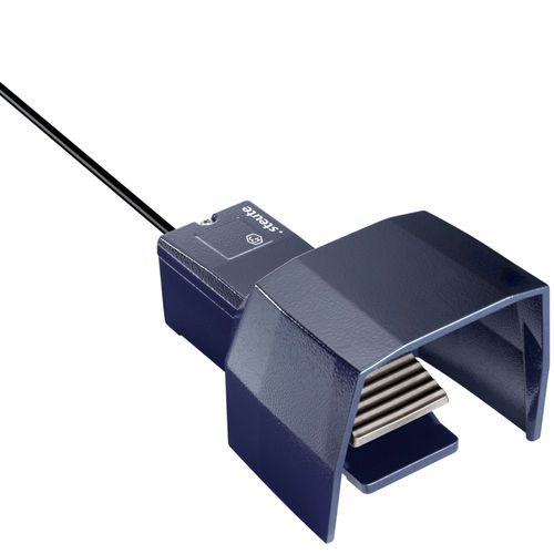 Steuerungs-Fußschalter - Ex GFS series - steute Schaltgeräte - elektrisch / 1 Pedal / mit Abdeckung