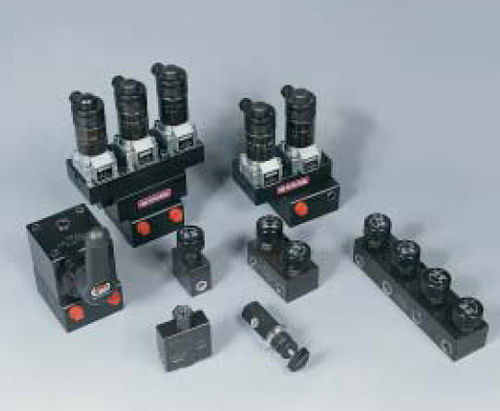 Hydraulik-Wegeventil / mit manueller Bedienung - VL, VR series - Euro Press Pack Spa Unipersonale - mit elektrischer Bedienung / 4-Wege / 3-Wege