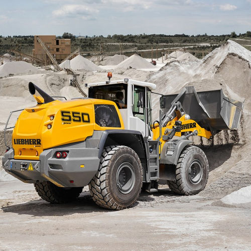 Radlader - L 550 XPower - Liebherr Excavators - mit Gelenk / für Steinbruch