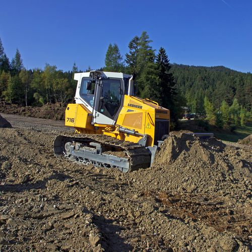 Bulldozer auf Raupen - PR 716 - Liebherr Excavators - für Baustelle / für Forstwirtschaft