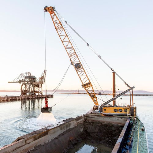 Kran auf Raupen - HS 8300  - Liebherr Excavators - Ausleger / für Materialumschlag / für Hochleistungsanwendungen