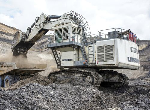 Großformatiger Bagger - R 9250 G6 - Liebherr Excavators - auf Raupen / Tier 4 Interim / Tier 2