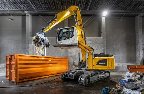 Umschlagbagger auf Raupen - LH 26 C - Liebherr Excavators - elektrisch