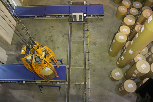 Kettenförderer - MINDA Industrieanlagen GmbH - horizontal / Transport / für Aufroller