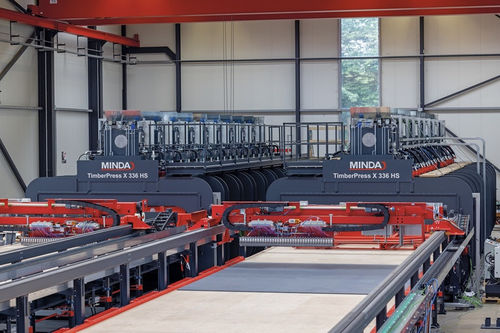Hydraulische Presse - TIMBERPRESS X SERIES - MINDA Industrieanlagen GmbH - Walz / Prozess / für Produktion