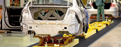 Bandförderer - MINDA Industrieanlagen GmbH - horizontal / Fahrzeug / für die Automobilindustrie