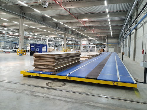 Kettenförderer - MINDA Industrieanlagen GmbH - horizontal / Transport / Lager