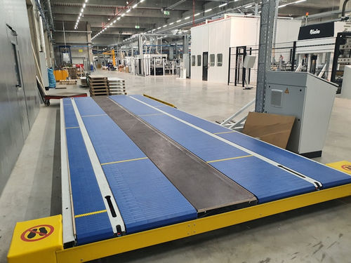 Bandförderer - MINDA Industrieanlagen GmbH - Ketten / horizontal / Transport