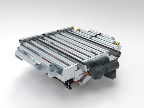 Förderer mit motorisierten Rollen - Pamminger Verpackungstechnik Ges mbH - Transfer / Linien / Paletten