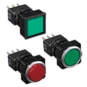 Federdruck-Drucktaster - LW series - IDEC USA - IP65 / Miniatur / elektromechanisch