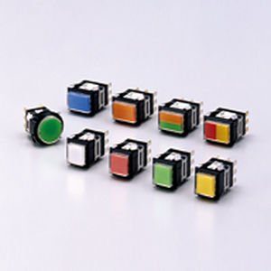 Federdruck-Drucktaster - MA Series - IDEC USA - Silberkontakte / kompakt / elektromechanisch