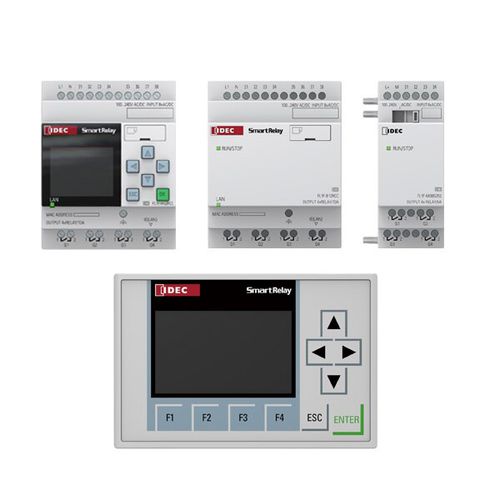 Kompaktes programmierbares Relay - FL1F SmartRelay - IDEC - Mikro / Analogeingänge / Relaisausgang