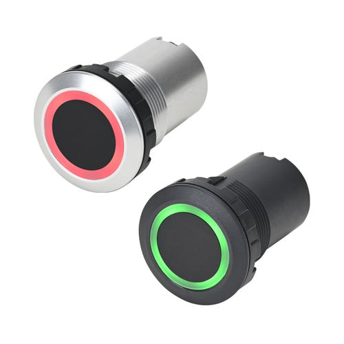 Kontaktloser Drucktaster - CW series - IDEC - Sensor / verstellbar / Infrarot