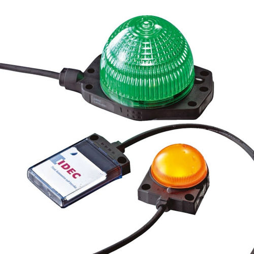 Leuchtmelder für Oberflächenmontage - LH Series - IDEC - LED / wasserdicht / washdown