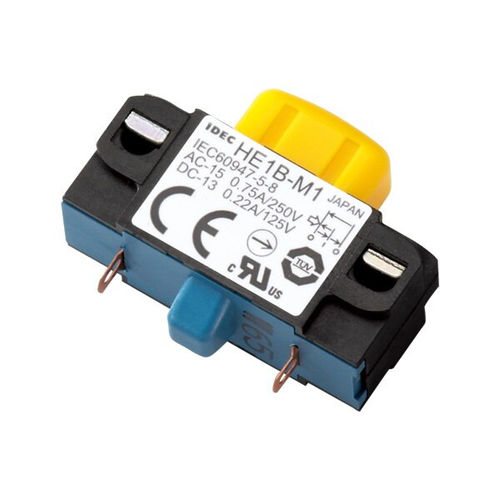 Zustimmtaster / 3 Positionen - HE1B Series - IDEC - AC/DC / IP40
