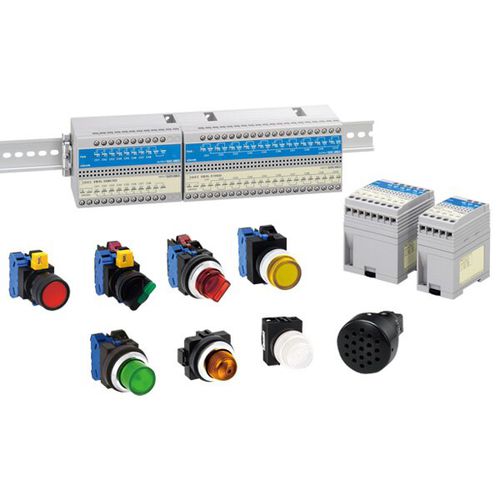 Eigensichere Elektrische Sicherheitsbarriere - EB3L series - IDEC - für Schienensystem / für Lampe