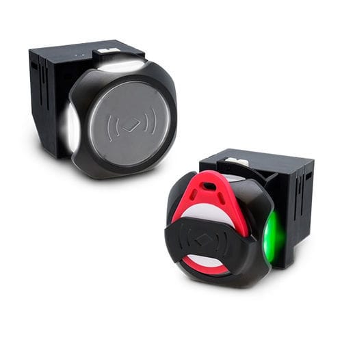 Kompakter RFID-Leser - KW2D series - IDEC - Ethernet / IP65 / wasserdicht